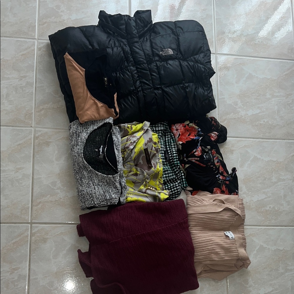 EUC 8pc The Northface The Limited INC Karl Legerfeld Ava Viv Bp set (L, XL, 1X)